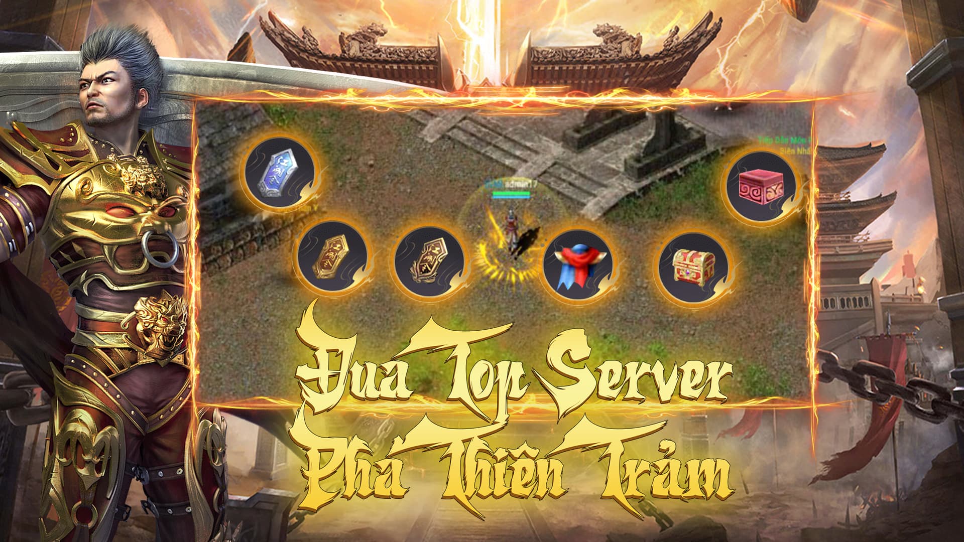 [SERVER PHÁ THIÊN TRẢM] SỰ KIỆN ĐUA TOP CẤP 150 