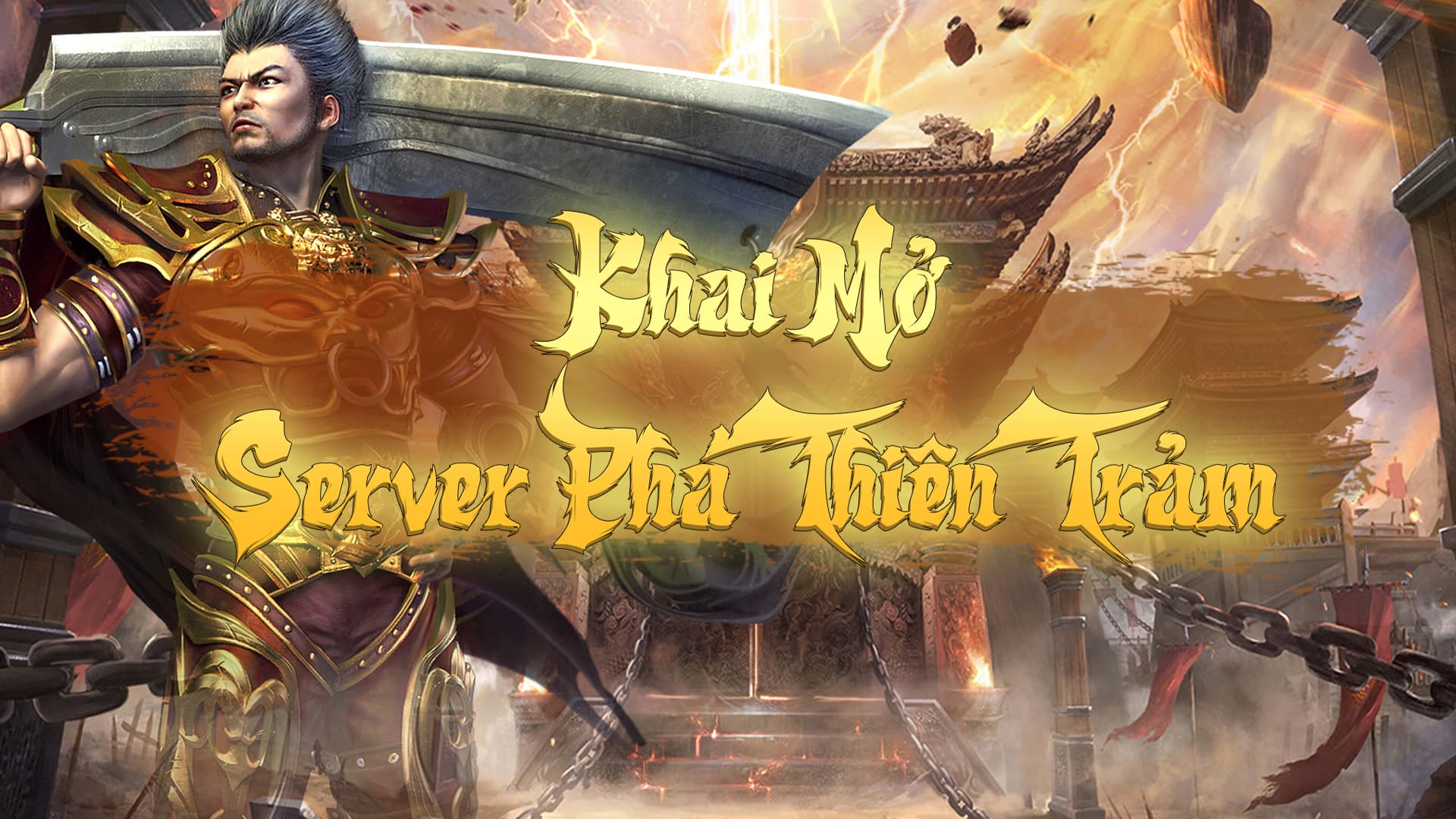 [HIỆP KIẾM MOBILE] THÔNG BÁO CHÍNH THỨC RA MẮT SERVER PHÁ THIÊN TRẢM