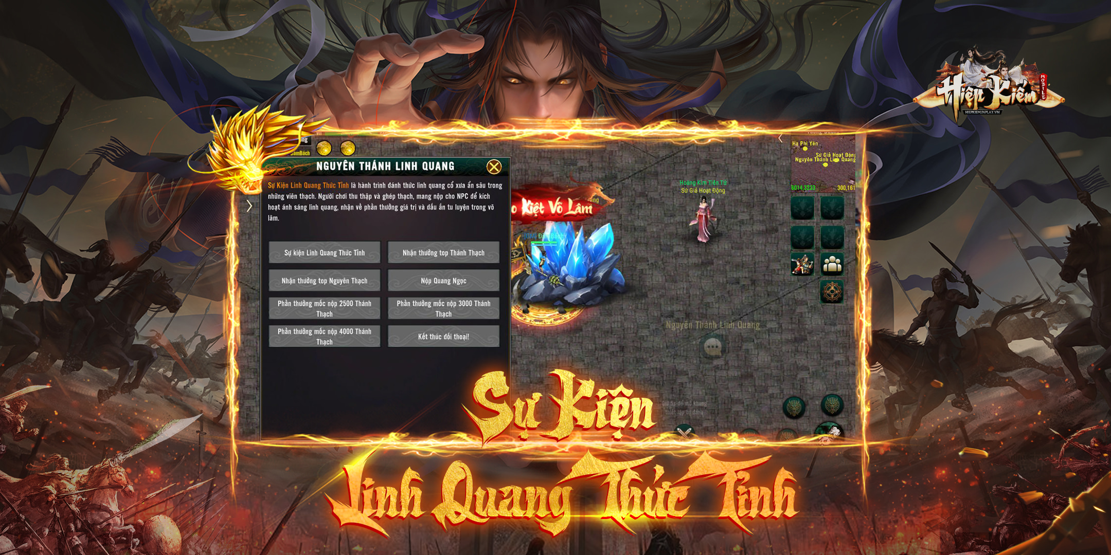 [HIỆP KIẾM MOBILE] THÔNG BÁO CHÍNH THỨC RA MẮT SERVER TAM NGA TỀ TUYẾT