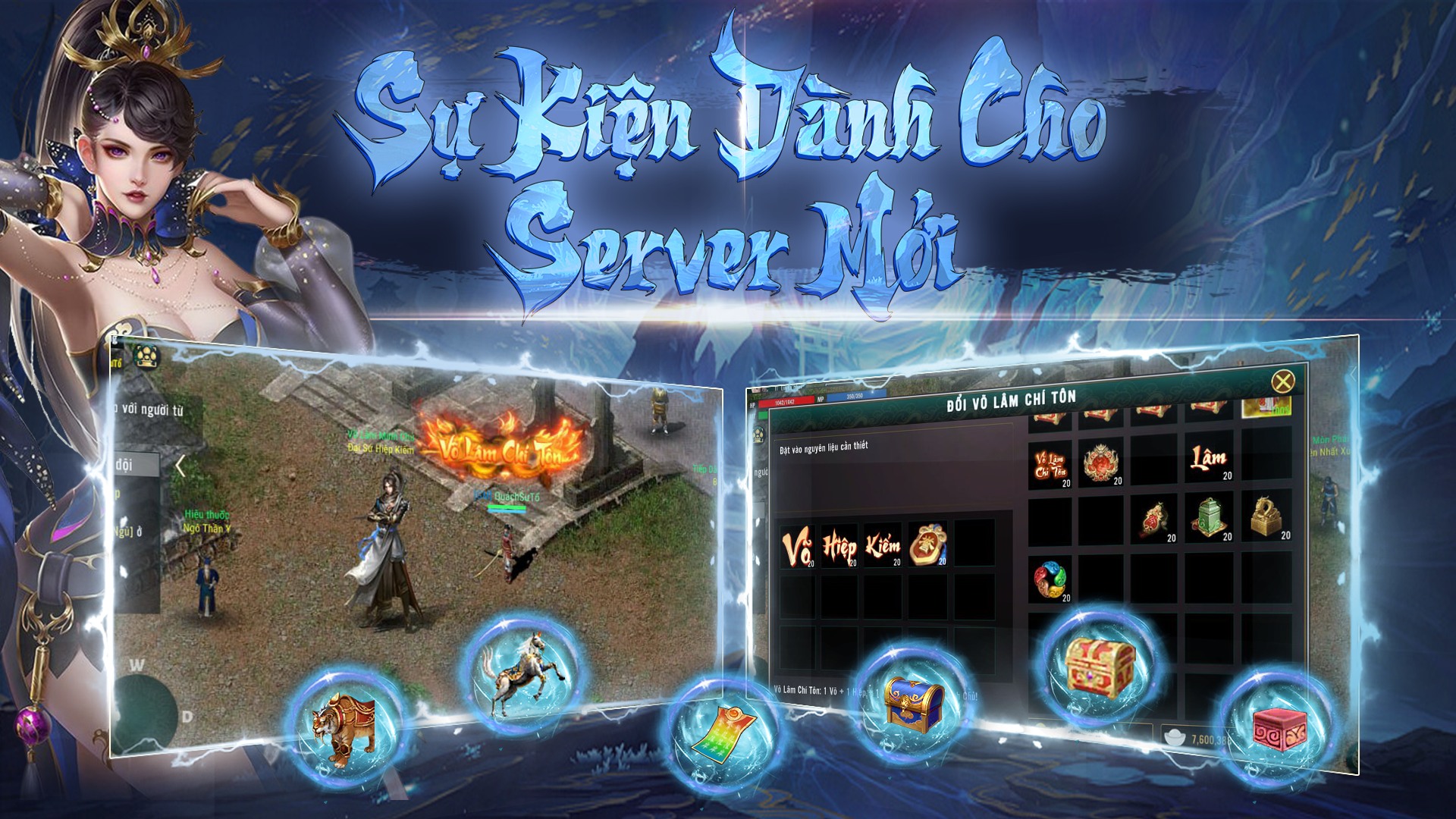 [SERVER THÁNH VƯƠNG KIẾM] SỰ KIỆN VÕ LÂM MINH CHỦ & VÕ LÂM CHÍ TÔN