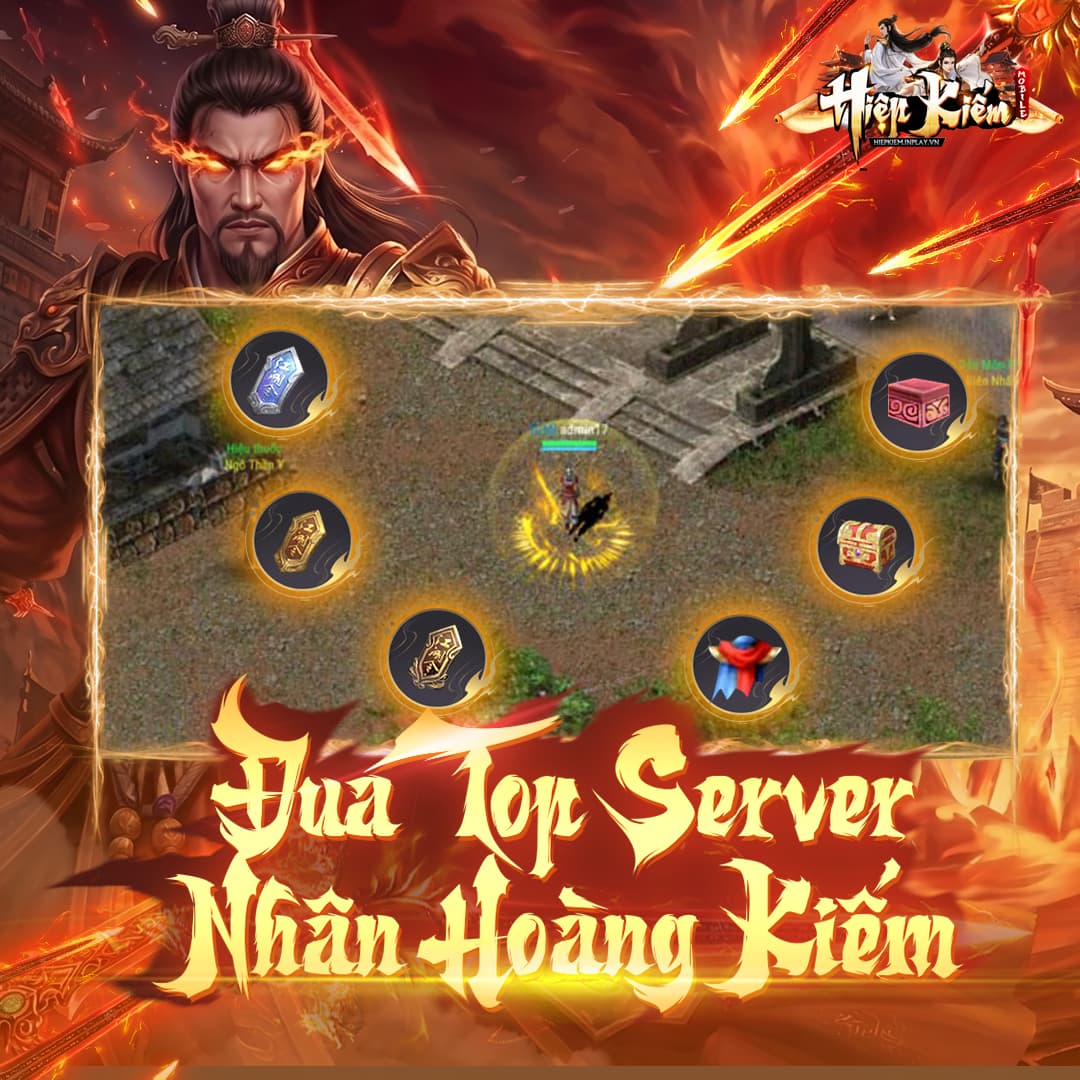 [SERVER NHÂN HOÀNG KIẾM] SỰ KIỆN ĐUA TOP CẤP 150 