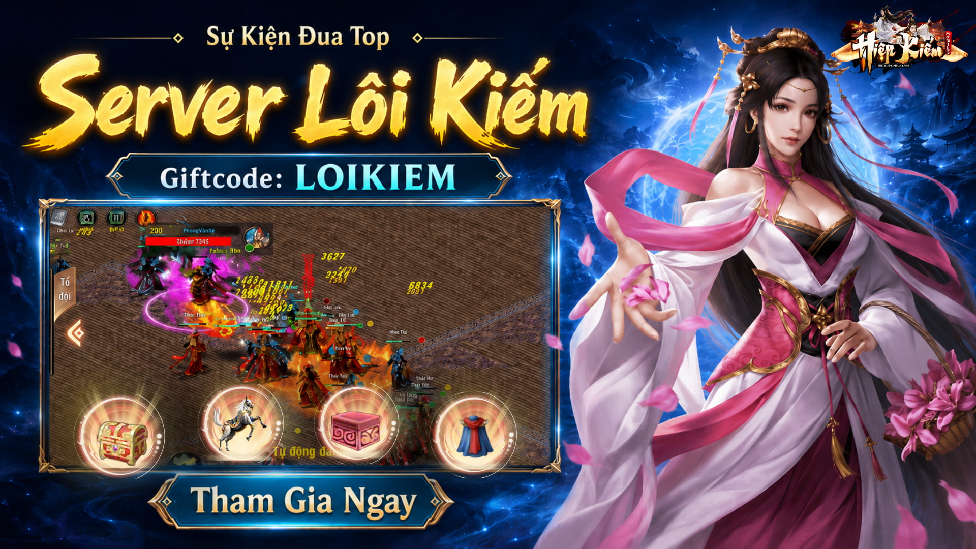 [SERVER LÔI KIẾM] SỰ KIỆN ĐUA TOP CẤP 150 
