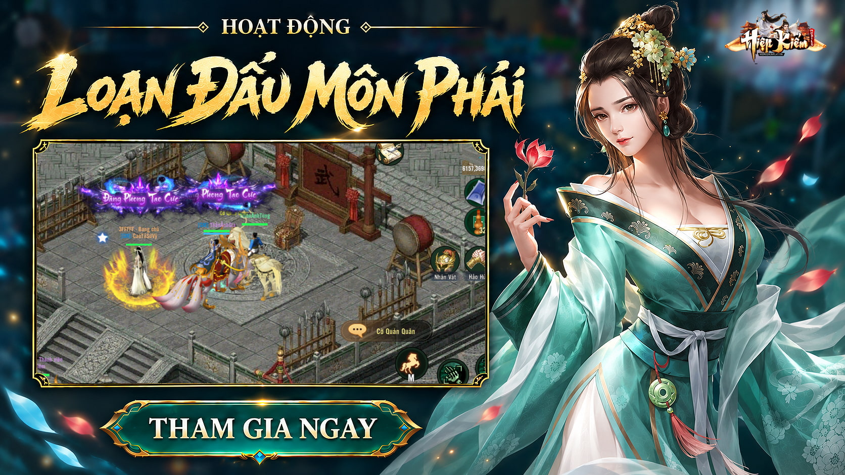 [HIỆP KIẾM MOBIEL]LOẠN ĐẤU MÔN PHÁI